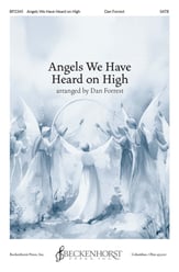 Angels We Have Heard on High SATB choral sheet music cover